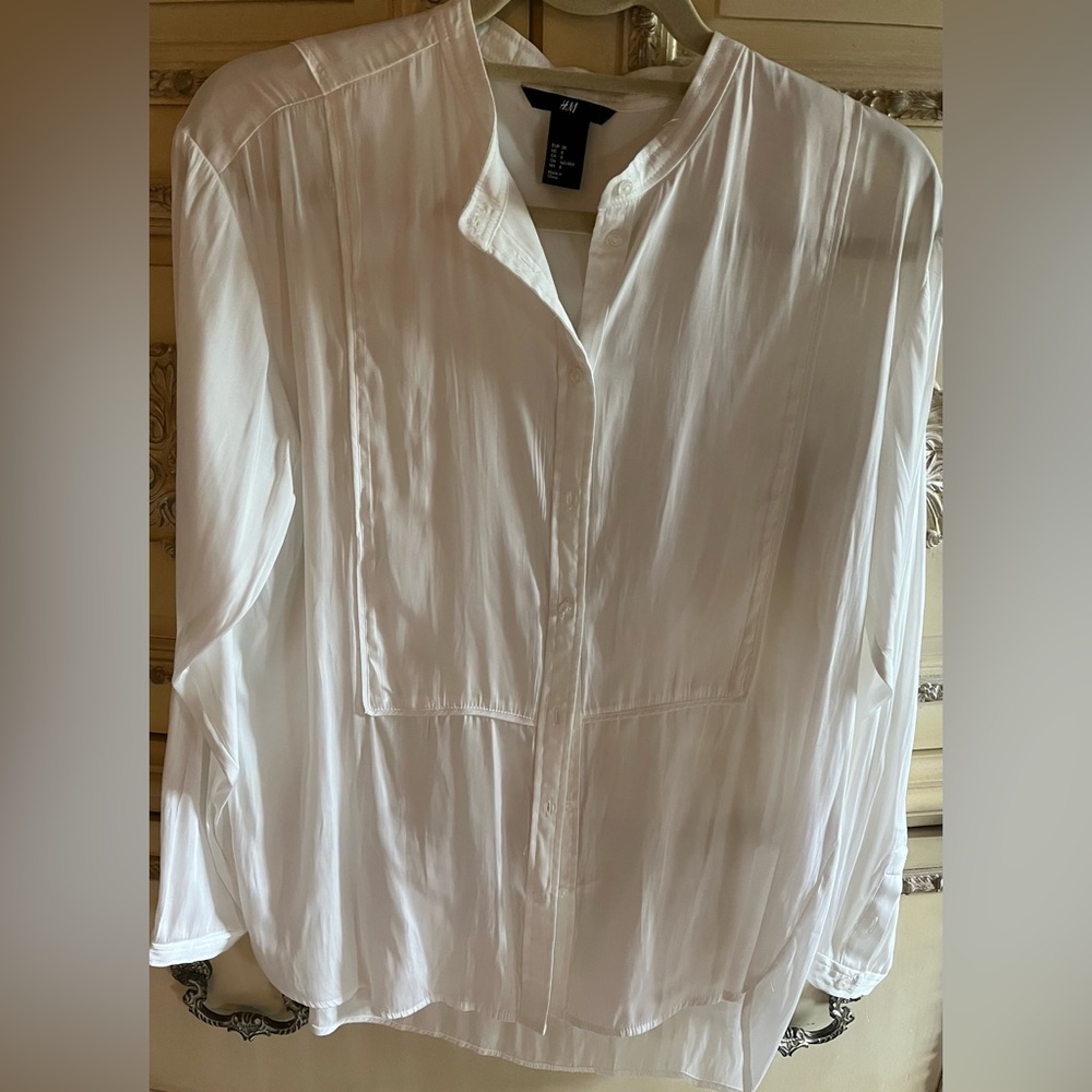 Basic White Blouse - image 1